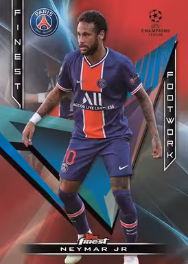 2020-21 TOPPS Finest UEFA Champions League Soccer Cards - 2020 21 topps finest uefa champions league soccer cards finest footwork insert