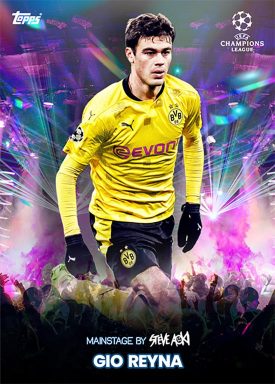 2020-21 TOPPS Football Festival by Steve Aoki UEFA Champions League Soccer Cards - Base Card