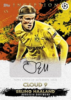 2020 21 TOPPS Inception UEFA Champions League Soccer Cards