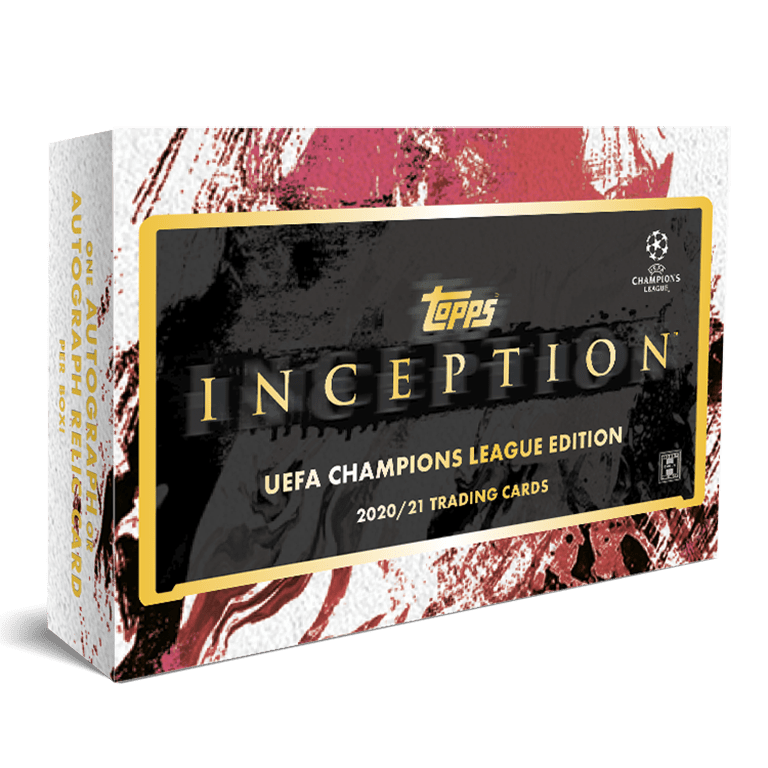2020-21 TOPPS Inception UEFA Champions League Soccer - Hobby Box