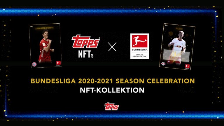 TOPPS Bundesliga 2020/2021 Krzysztof Piatek Sticker 45 
