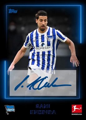 2020-21 TOPPS NFT Bundesliga Season Celebration - Team Color Base Players Signature