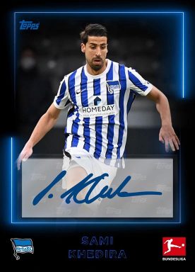 2020-21 TOPPS NFT Bundesliga Season Celebration - Team Color Base Players Signature