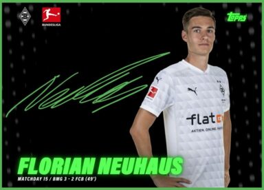 2020-21 TOPPS NFT Bundesliga Season Celebration - Team Color Top Goals Signature