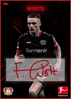 2020-21 TOPPS NFT Bundesliga Season Celebration - Team Color Young Stars Signature