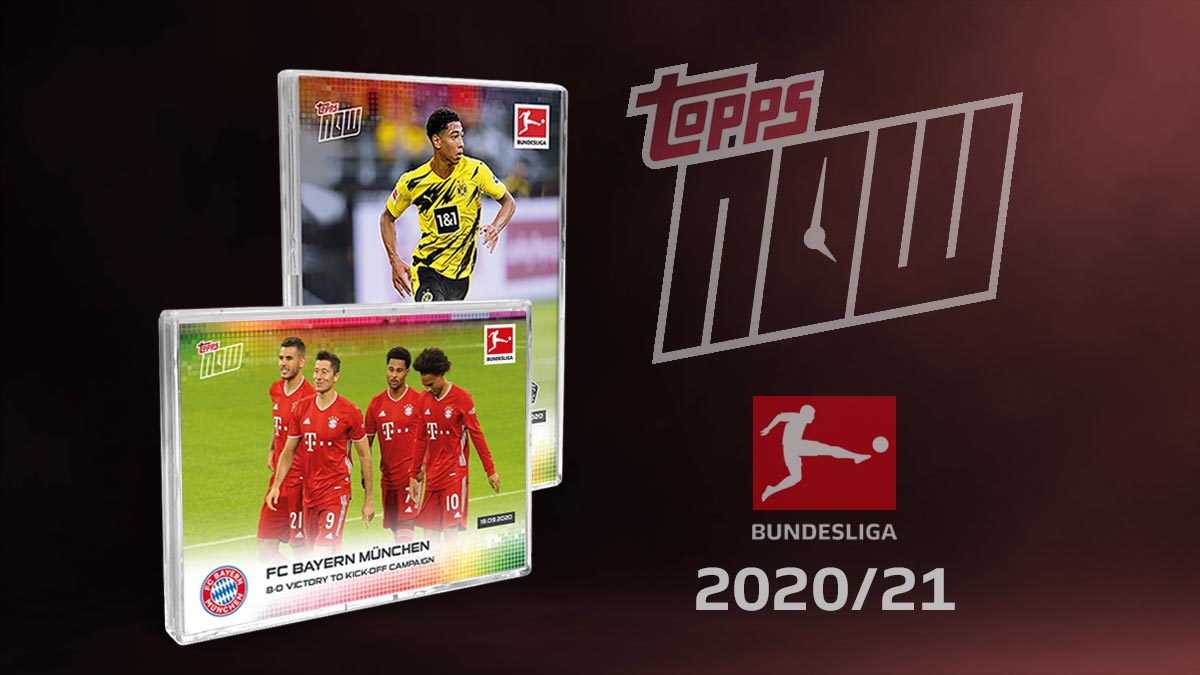 2020-21 TOPPS Now Bundesliga Soccer Cards - Header