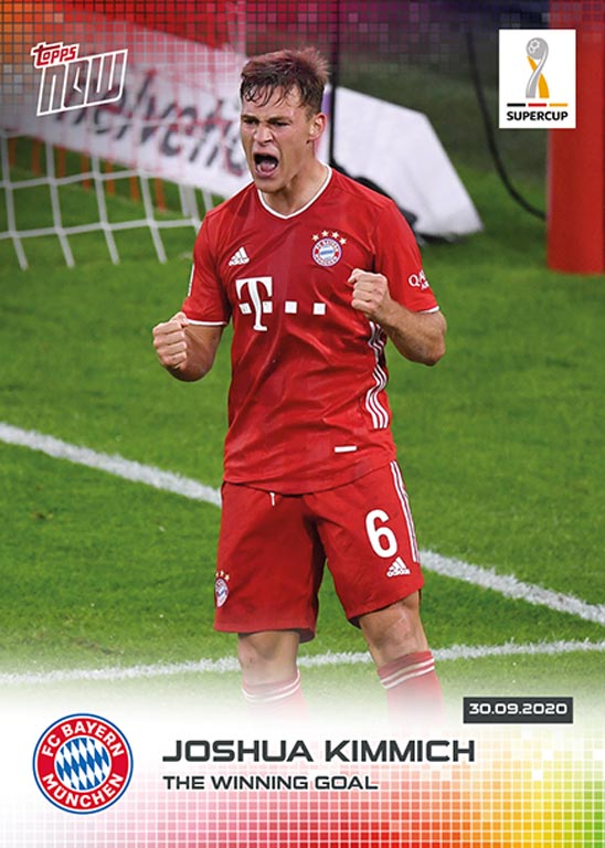 2020-21 TOPPS Now Bundesliga Soccer Cards - Card 016
