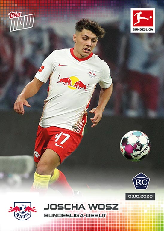 2020-21 TOPPS Now Bundesliga Soccer Cards - Card 020