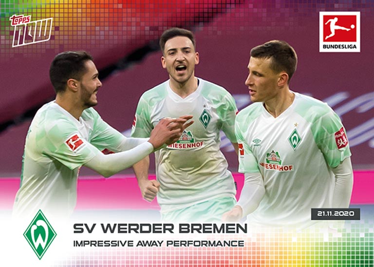 2020-21 TOPPS Now Bundesliga Soccer Cards - Card 046