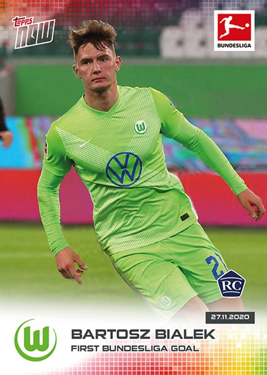 2020-21 TOPPS Now Bundesliga Soccer Cards - Card 048