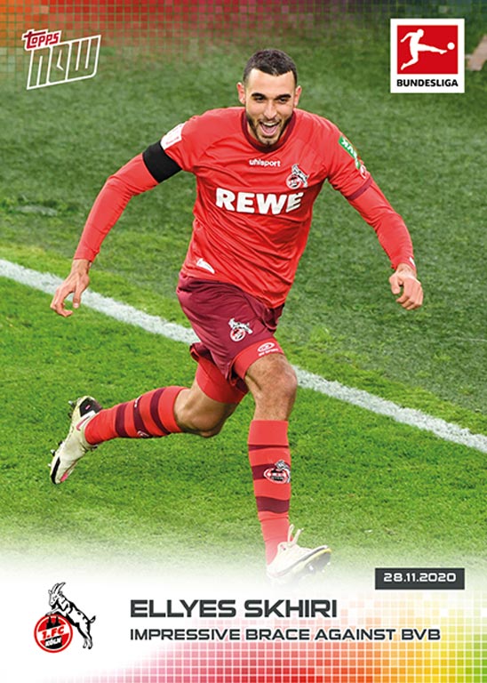2020-21 TOPPS Now Bundesliga Soccer Cards - Card 050