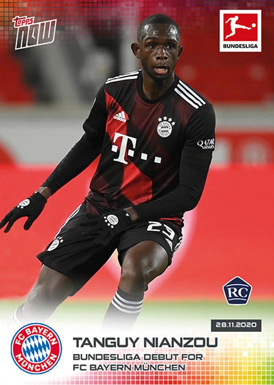 2020-21 TOPPS Now Bundesliga Soccer Cards - Card 051