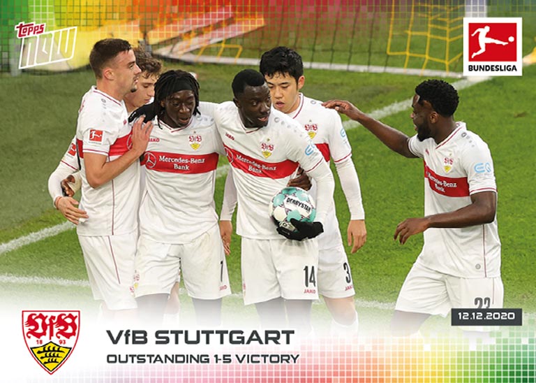 2020-21 TOPPS Now Bundesliga Soccer Cards - Card 060
