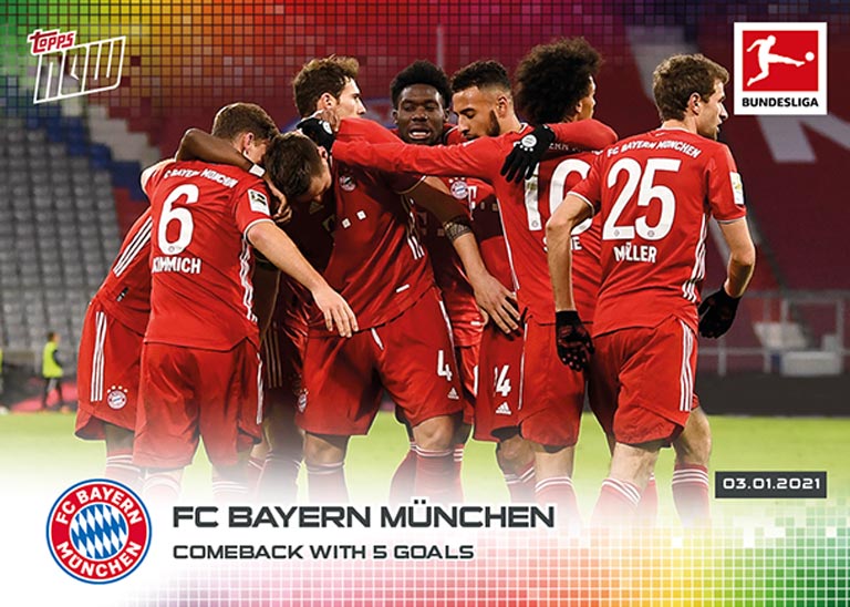 2020-21 TOPPS Now Bundesliga Soccer Cards - Card 079