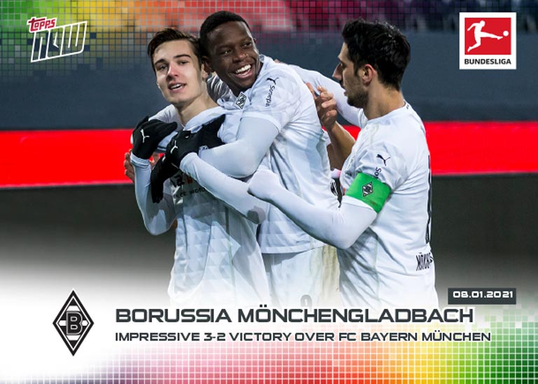 2020-21 TOPPS Now Bundesliga Soccer Cards - Card 082