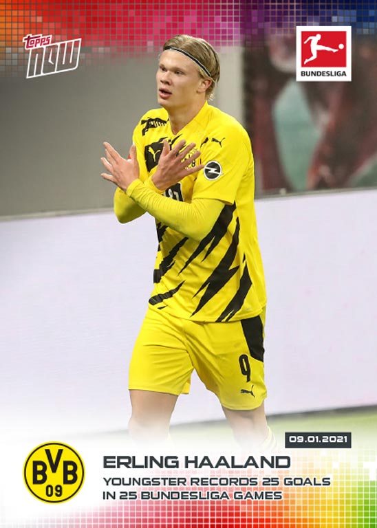 2020-21 TOPPS Now Bundesliga Soccer Cards - Card 083