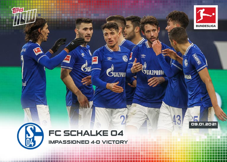 2020-21 TOPPS Now Bundesliga Soccer Cards - Card 085