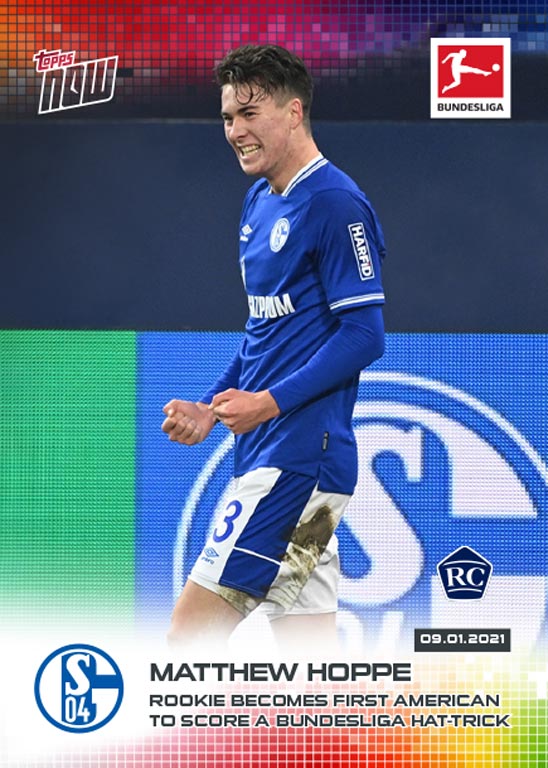 2020-21 TOPPS Now Bundesliga Soccer Cards - Card 086
