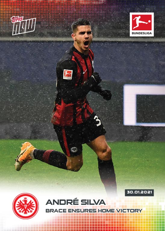 2020-21 TOPPS Now Bundesliga Soccer Cards - Card 115