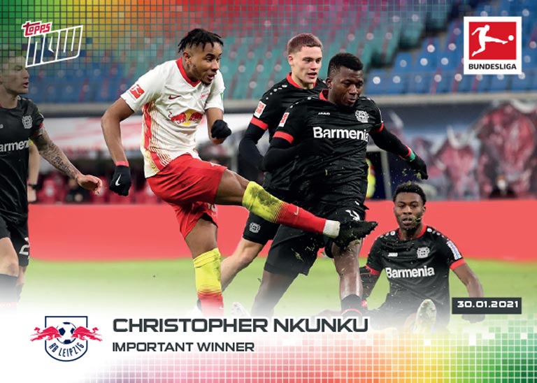 2020-21 TOPPS Now Bundesliga Soccer Cards - Card 116