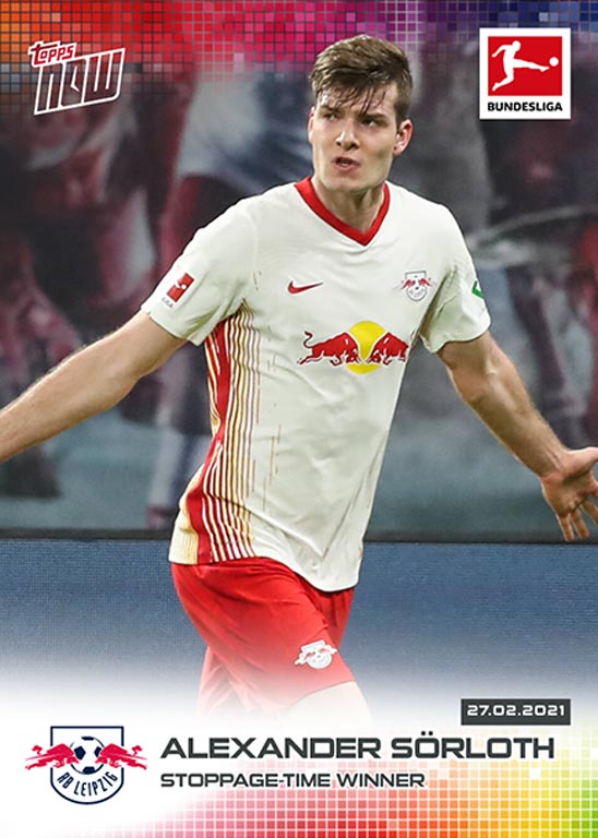 2020-21 TOPPS Now Bundesliga Soccer Cards - Card 142