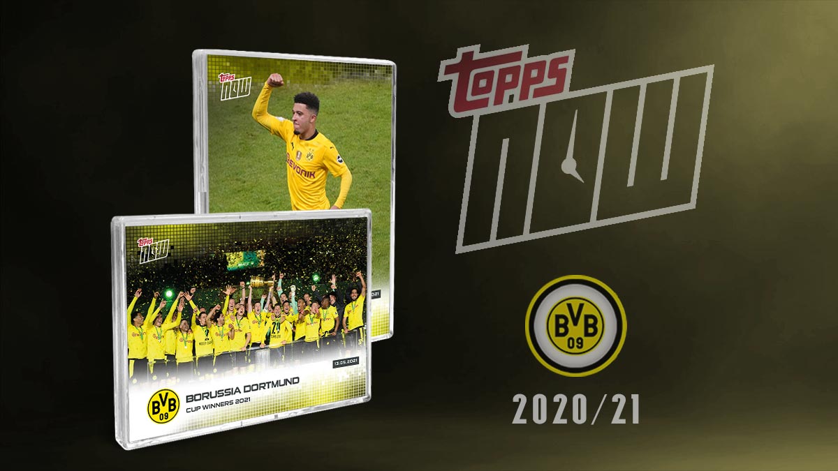 2020-21 TOPPS NOW BVB Soccer Cards - Header