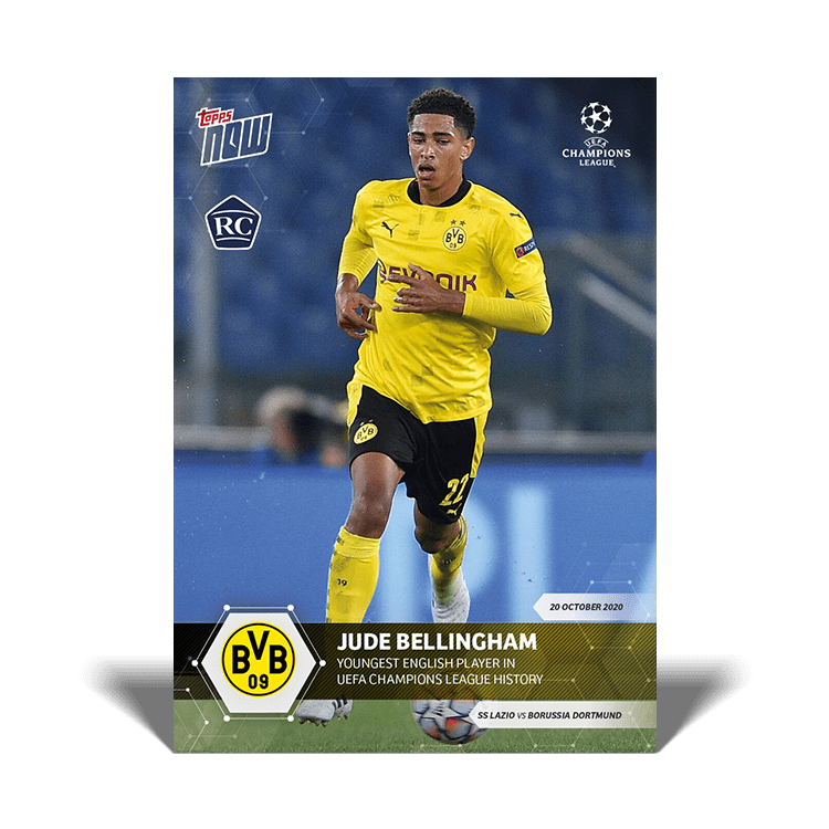 Borussia Mönchengladbach Topps Now UCL 2020-21 Qualified Card 039 