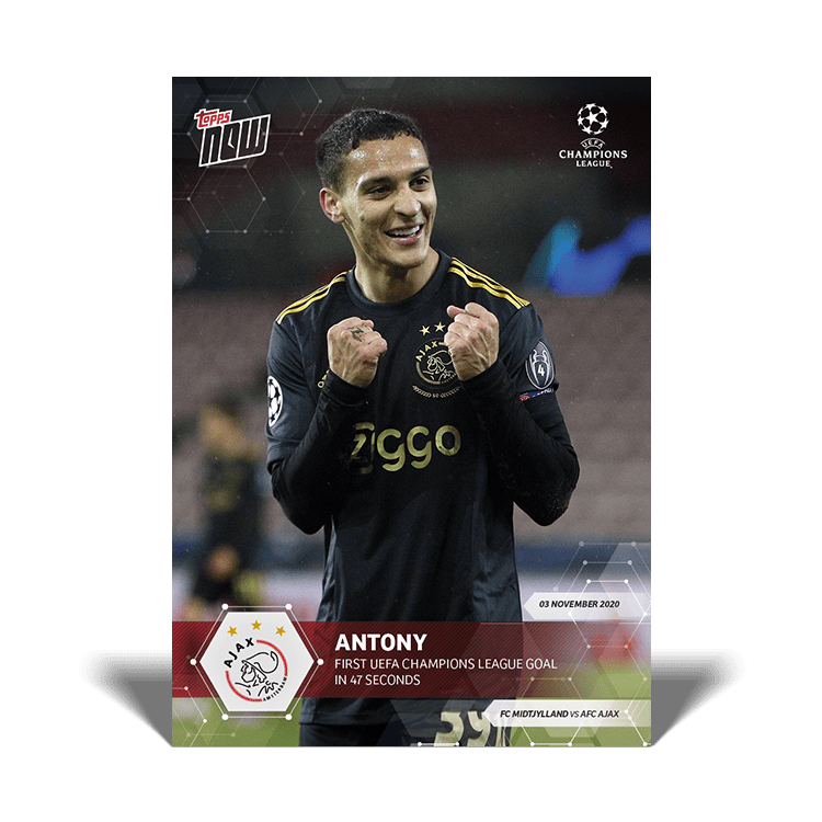 Mehdi Taremi Card 063 FC Porto Topps Now UCL 2020-21 