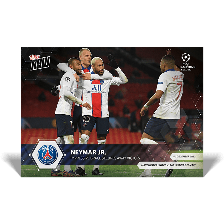 Paris St Topps Now UCL 2021-22 Sergio Ramos Card PS02 Germain
