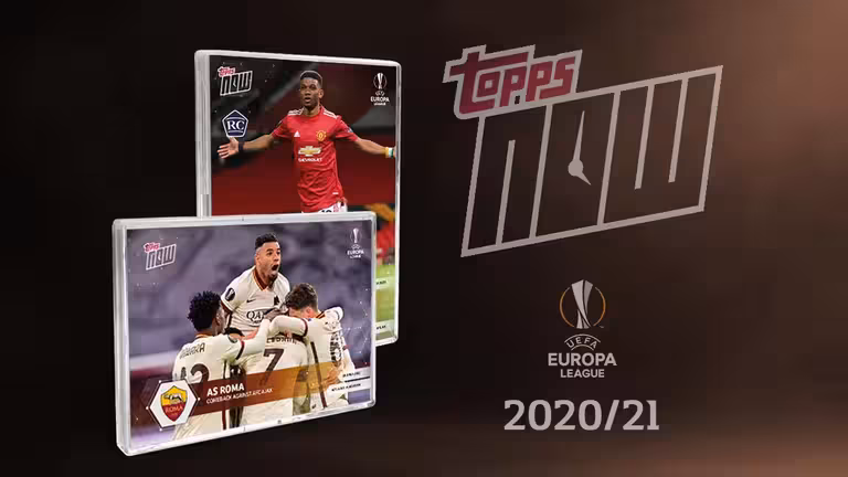 2020-21 TOPPS Now UEFA Europa League Soccer Cards - Header