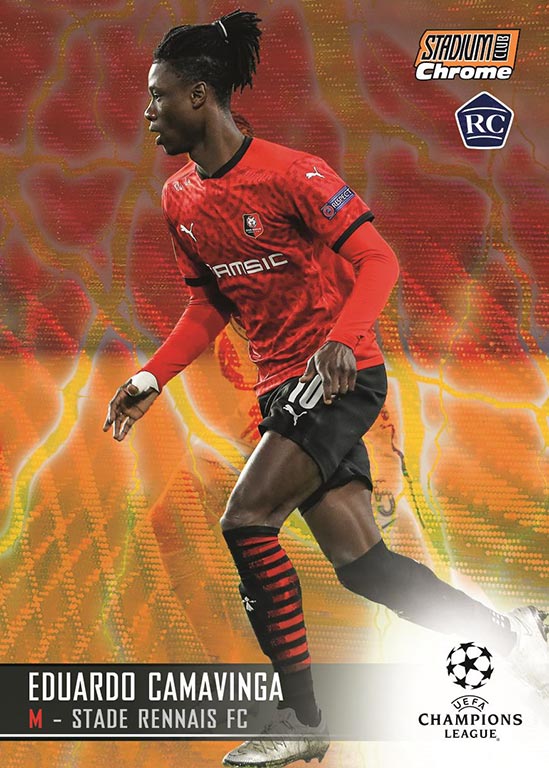 2020-21 TOPPS Stadium Club Chrome UEFA Champions League Soccer Cards