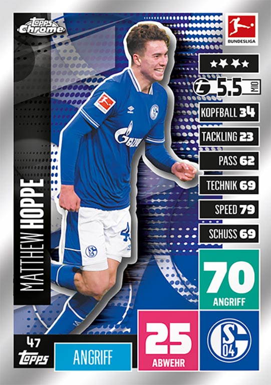 TOPPS Bundesliga Match Attax Chrome 2020/21 Soccer Cards