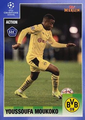 Topps Merlin 95 Heritage UEFA Champions League 2020/21 Soccer - Action Card