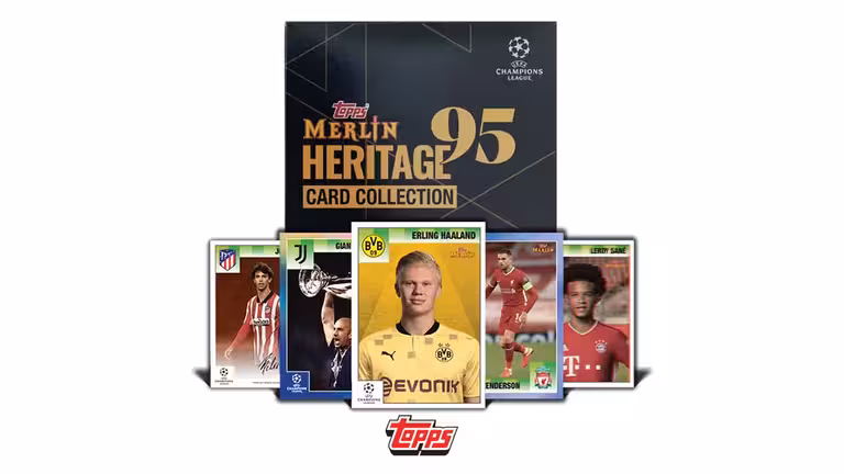Topps Merlin 95 Heritage UEFA Champions League 2020/21 Soccer - Header