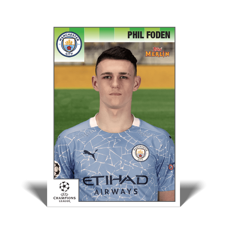 TOPPS Merlin 95 Heritage UEFA Champions League 2020/21