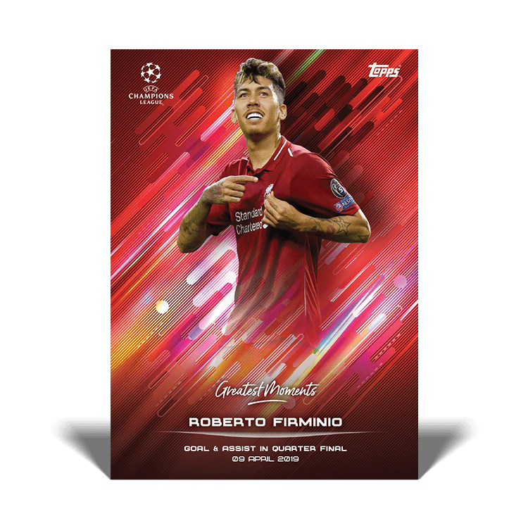 Topps UEFA Champions League Roberto Firmino Curated Set O Jogo Bonito -  SEALED