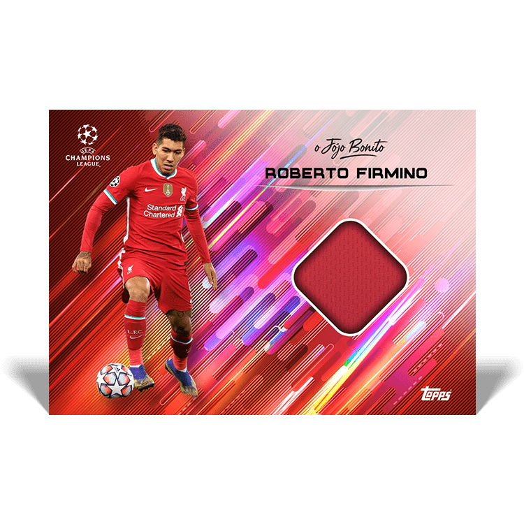 Topps UEFA Champions League Roberto Firmino Curated Set O Jogo Bonito - In  Hand