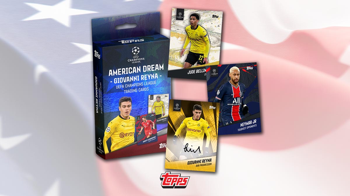 TOPPS The American Dream - Giovanni Reyna Curated Set - Header