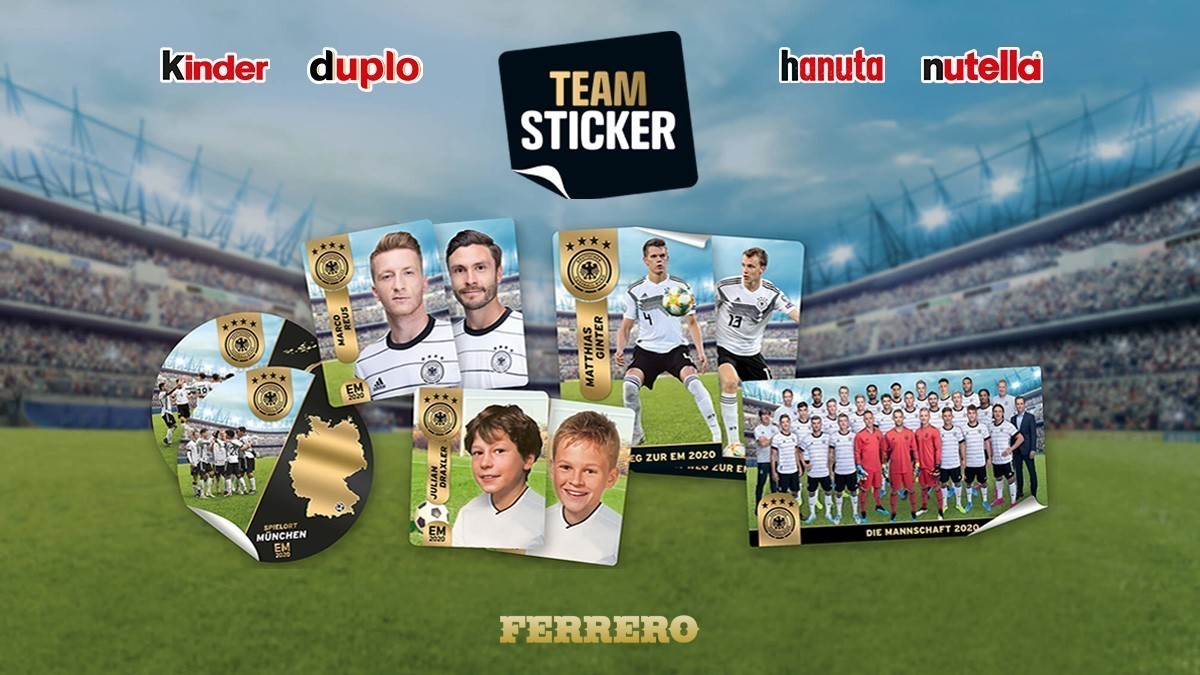 Ferrero DFB Teamsticker EM 2020 - Header