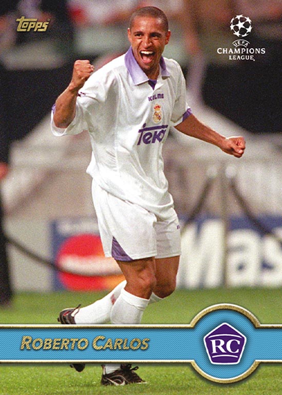 TOPPS The Lost Rookies UEFA Champions League Soccer Cards - Card 004