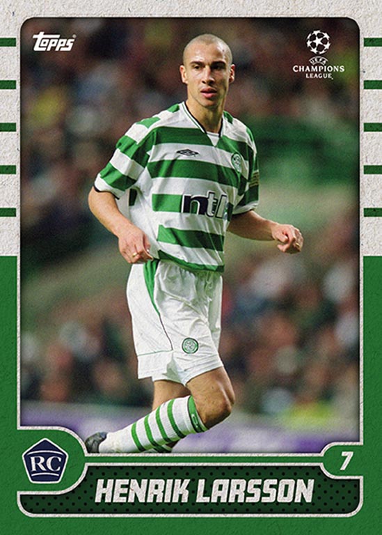 TOPPS The Lost Rookies UEFA Champions League Soccer Cards - Card 015