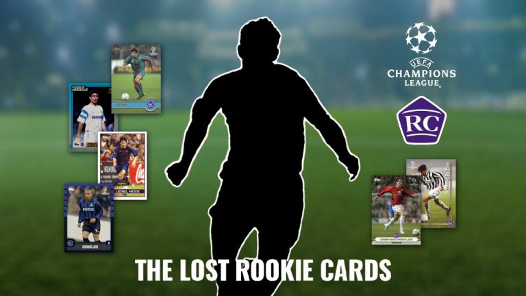 TOPPS The Lost Rookie UEFA Champions League Soccer Cards - Header