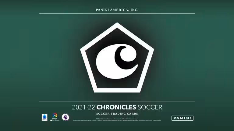 2021-22 PANINI Chronicles Soccer Trading Cards - Header