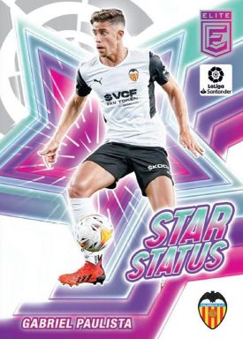 2021-22 PANINI Donruss Elite LaLiga Soccer Cards - Star Status Paulista