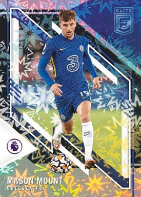 2021-22 PANINI Donruss Elite Premier League Soccer Cards - Base Card Explosion Parallel