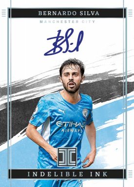 2021-22 PANINI Impeccable Premier League Soccer Cards - Indelible Ink Autograph