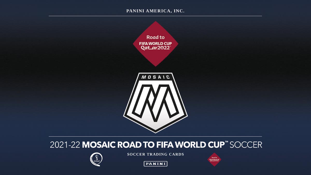 2021-22 PANINI Mosaic Road to FIFA World Cup Soccer - Header