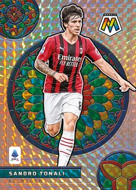 2021-22 PANINI Mosaic Serie A Soccer - Stained Glass Insert
