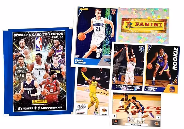 2021-22 PANINI NBA Sticker & Card Collection - 2021 22 panini nba sticker and card collection preview