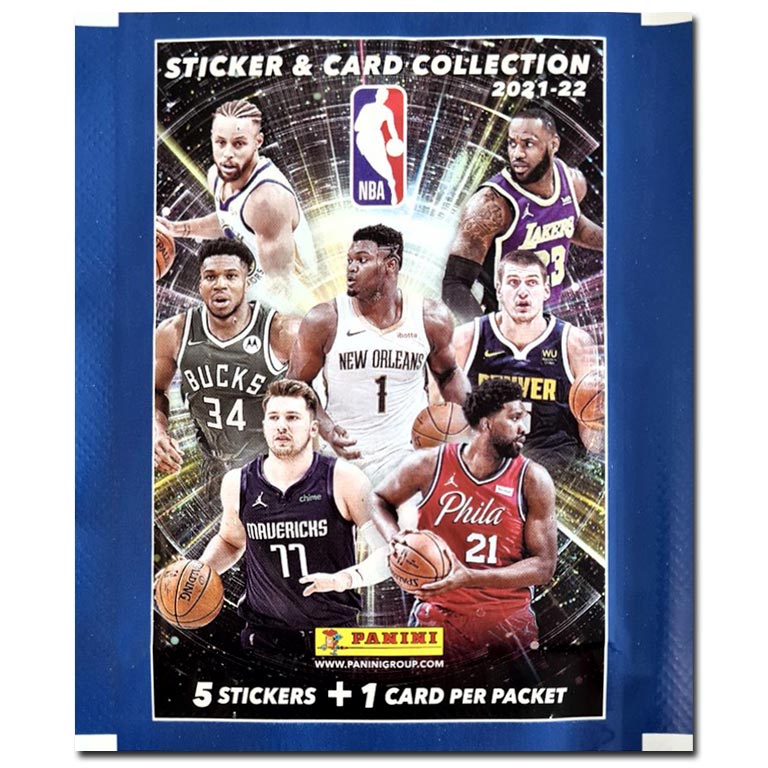 2021-22 PANINI NBA Sticker & Card Collection - Stickerpack